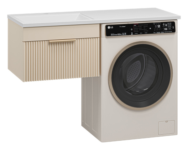 Тумба с раковиной под стиральную машину Brevita Enfida УТ000016094